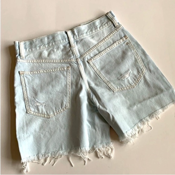 NWT MADEWELL The 90’s Jean Short Women's Light Blue Denim Size 24 - Picture 6 of 15